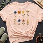 Pressed Flowers II Organic T-Shirt