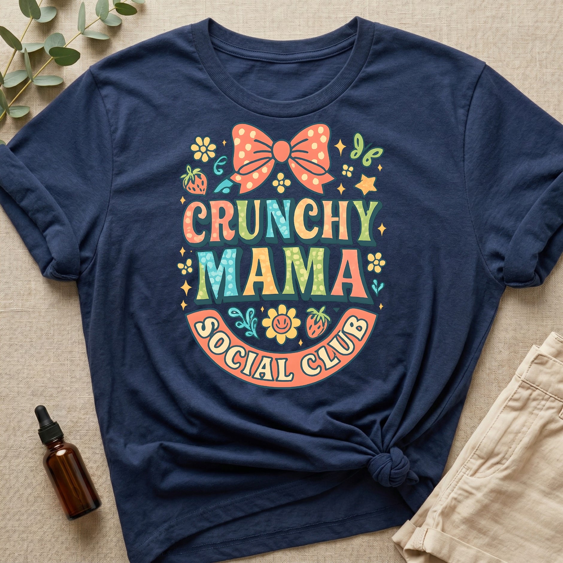 Crunchy Mama Social Club Organic T-Shirt