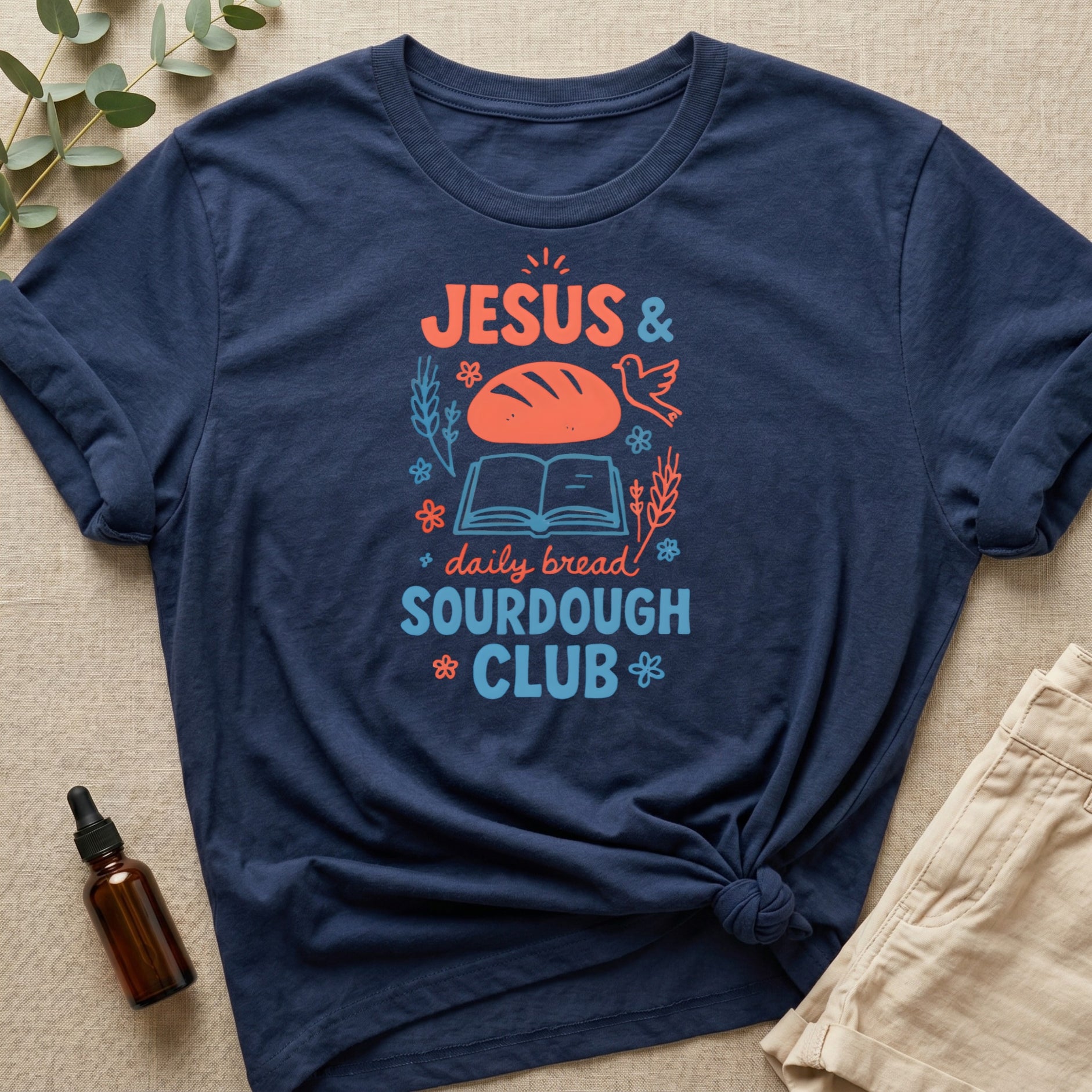 Jesus & Sourdough Club Organic T-Shirt