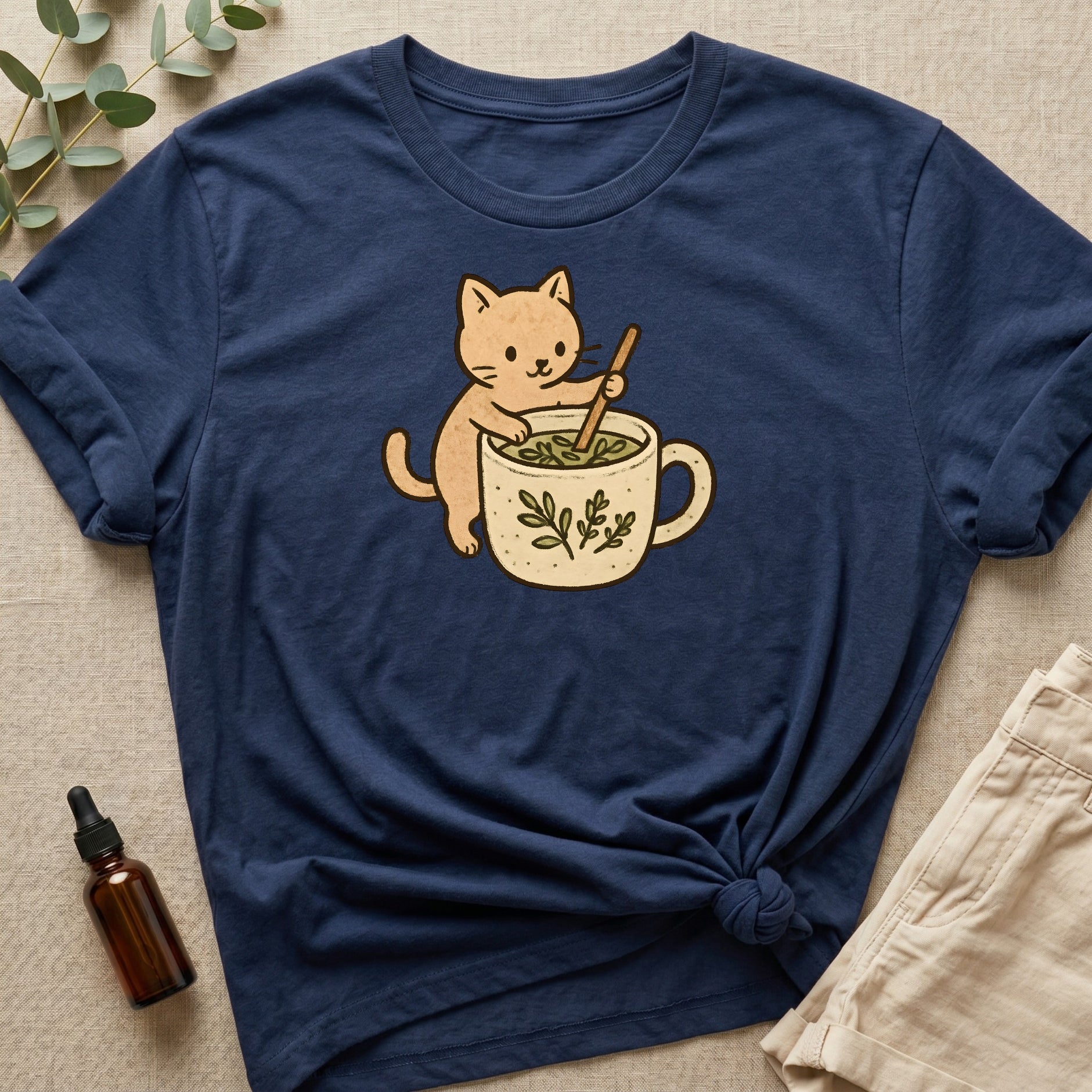Kittens & Tea Organic T-Shirt