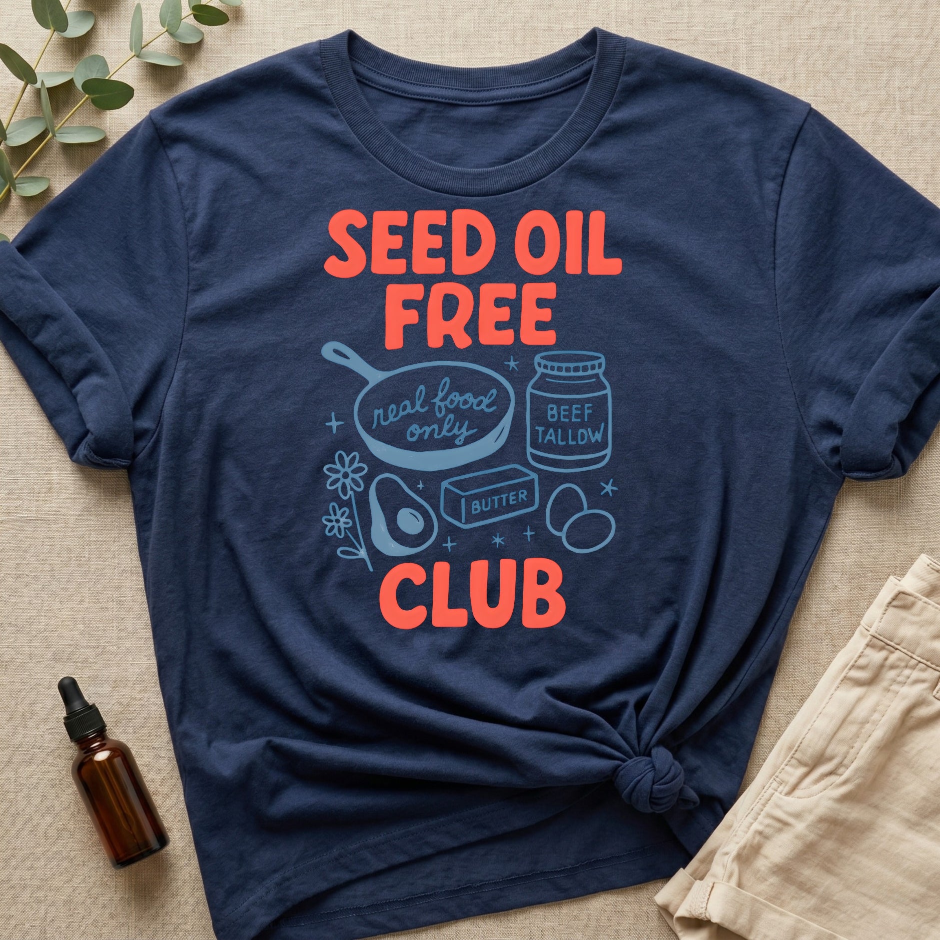 Seed Oil Free Club Organic T-Shirt