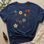 Pressed Flowers III Organic T-Shirt