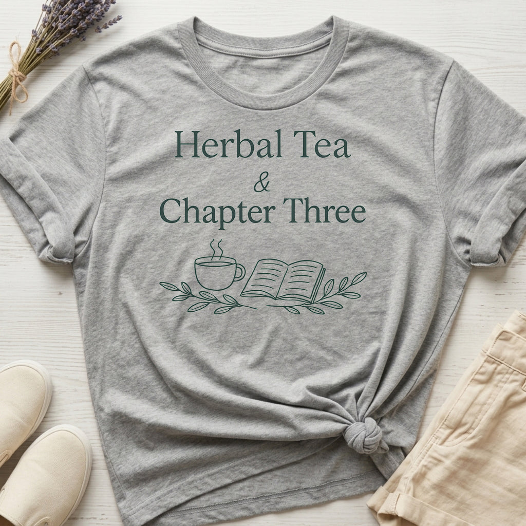 Herbal Tea & Chapter 3 Organic T-Shirt