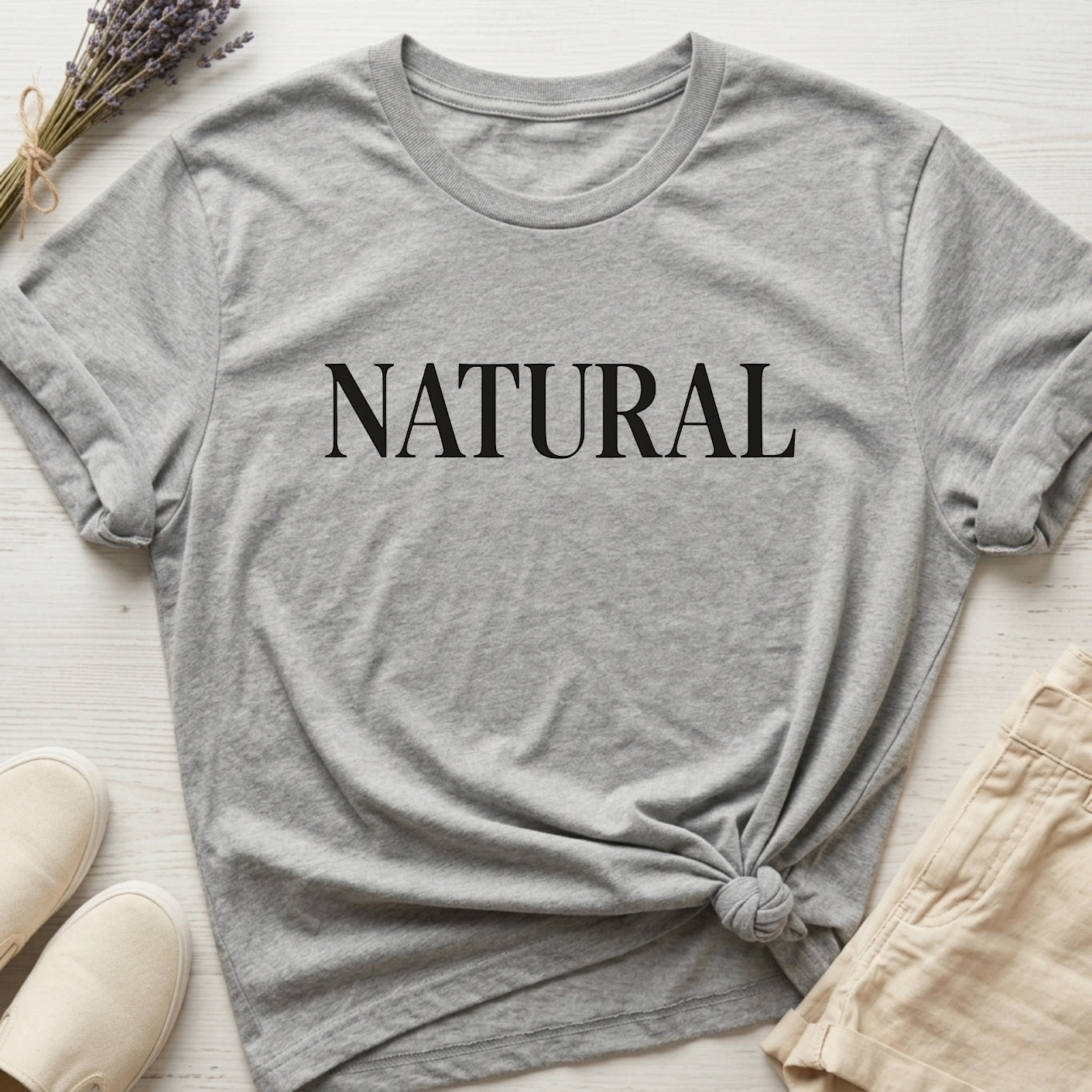 Natural Organic T-Shirt