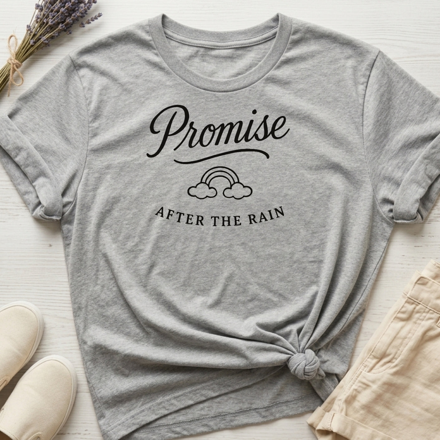Promise After The Rain Organic T-Shirt