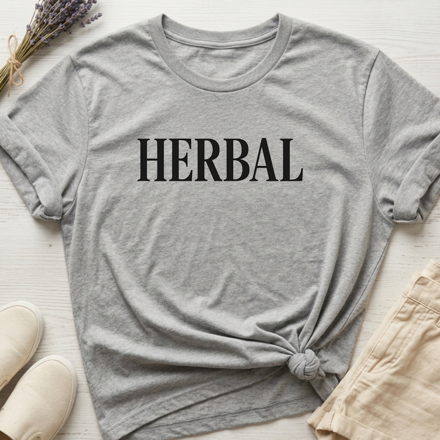 Herbal" Organic T-Shirt