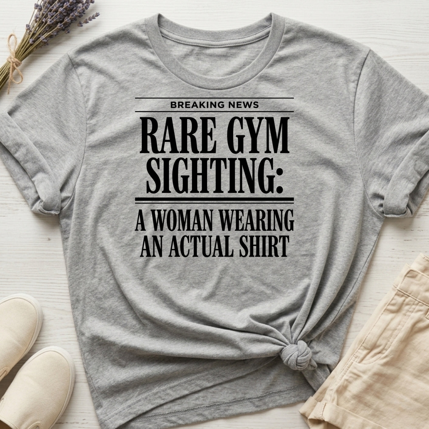 Rare Gym Sighting II Organic T-Shirt