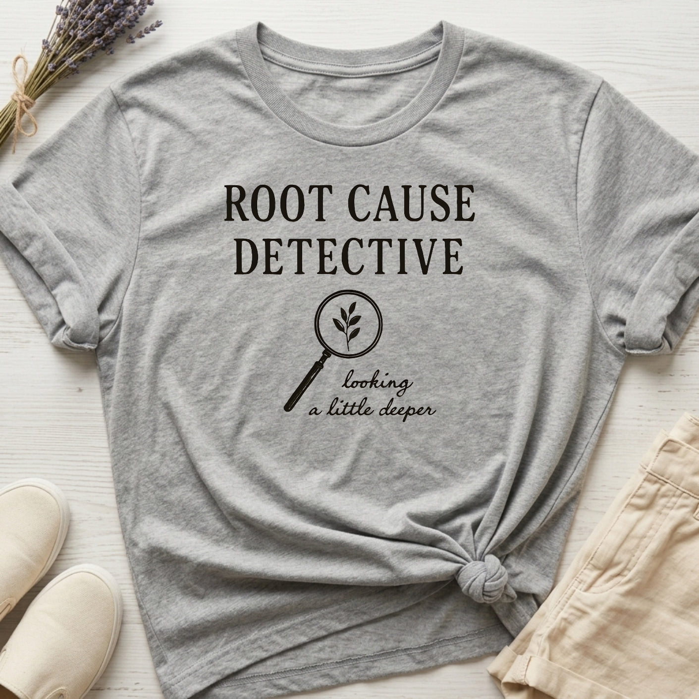 Root Cause Detective Organic T-Shirt