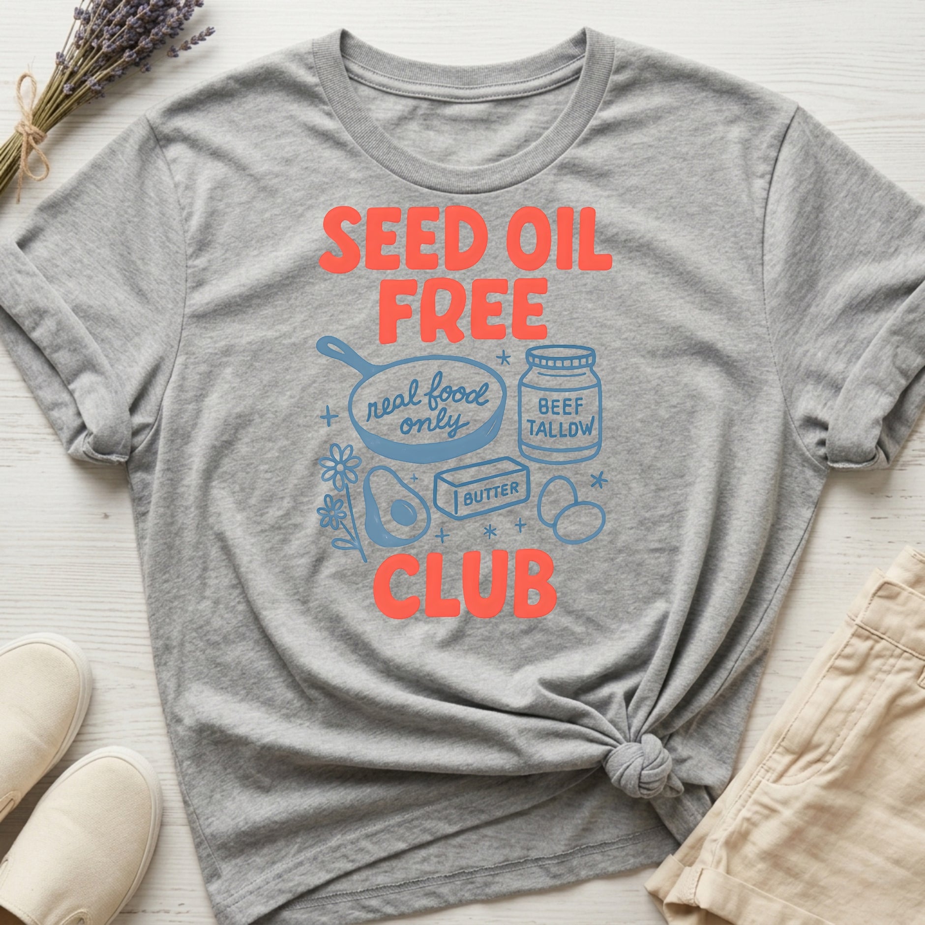 Seed Oil Free Club Organic T-Shirt