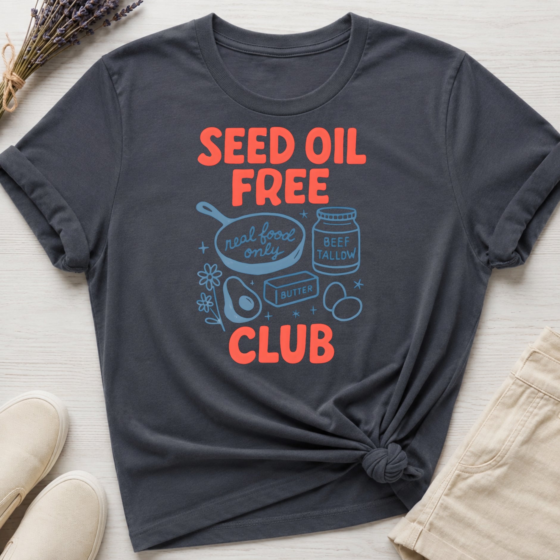 Seed Oil Free Club Organic T-Shirt
