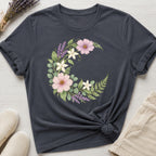 Floral Moon Organic T-Shirt