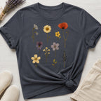 Pressed Flowers III Organic T-Shirt