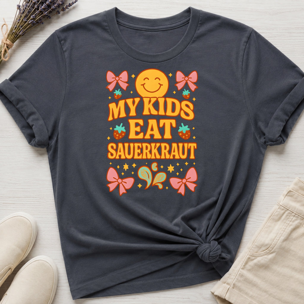 My Kids Eat Sauerkraut Organic T-Shirt