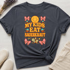 My Kids Eat Sauerkraut Organic T-Shirt