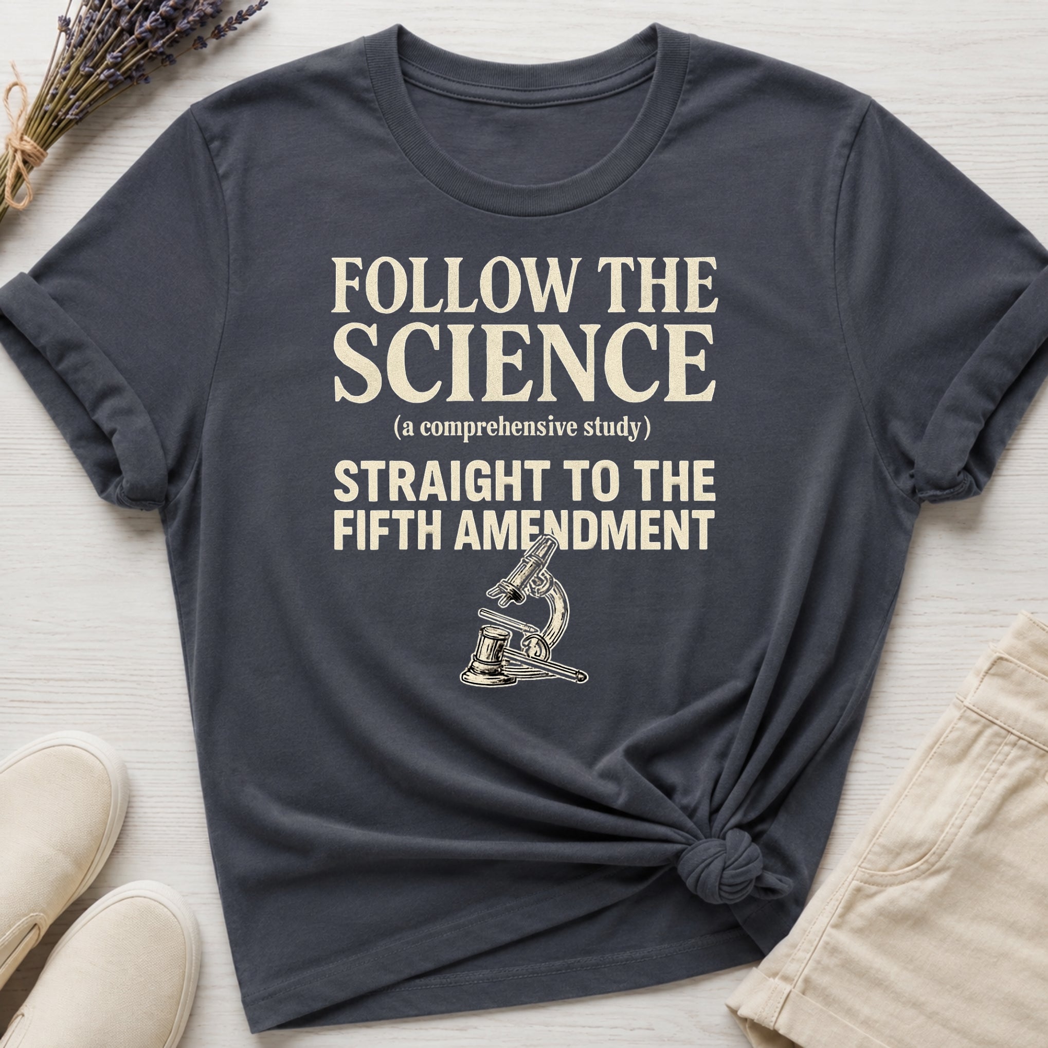 Follow The Science Organic T-Shirt