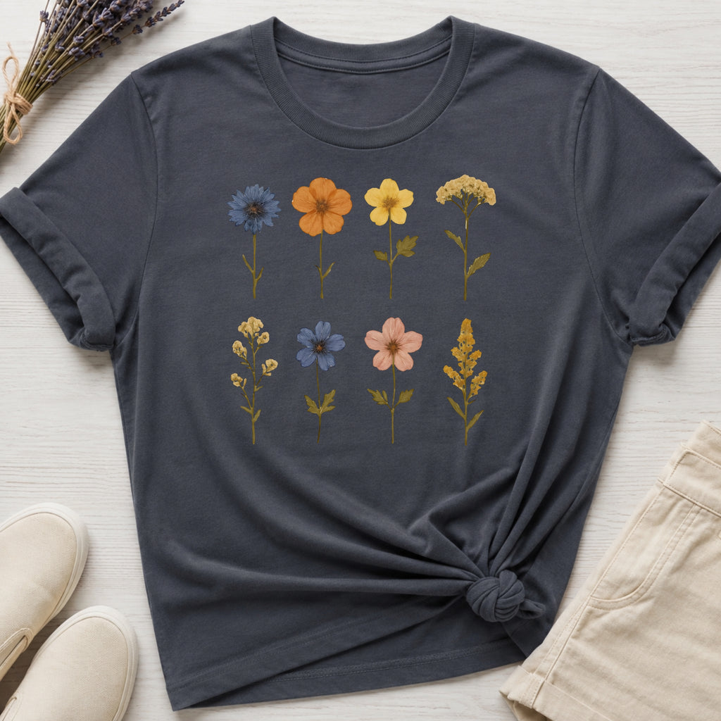 Pressed Flowers II Organic T-Shirt