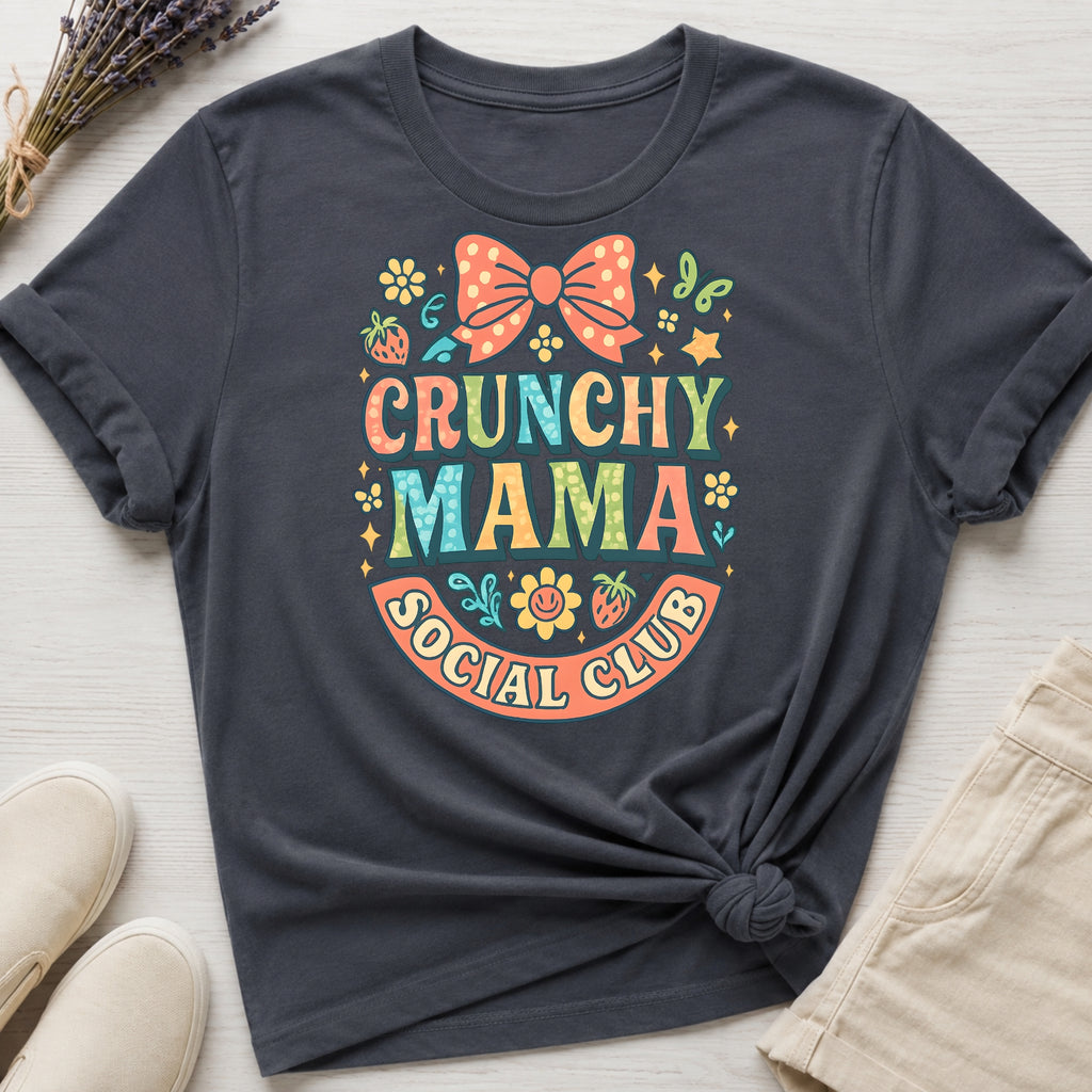 Crunchy Mama Social Club Organic T-Shirt