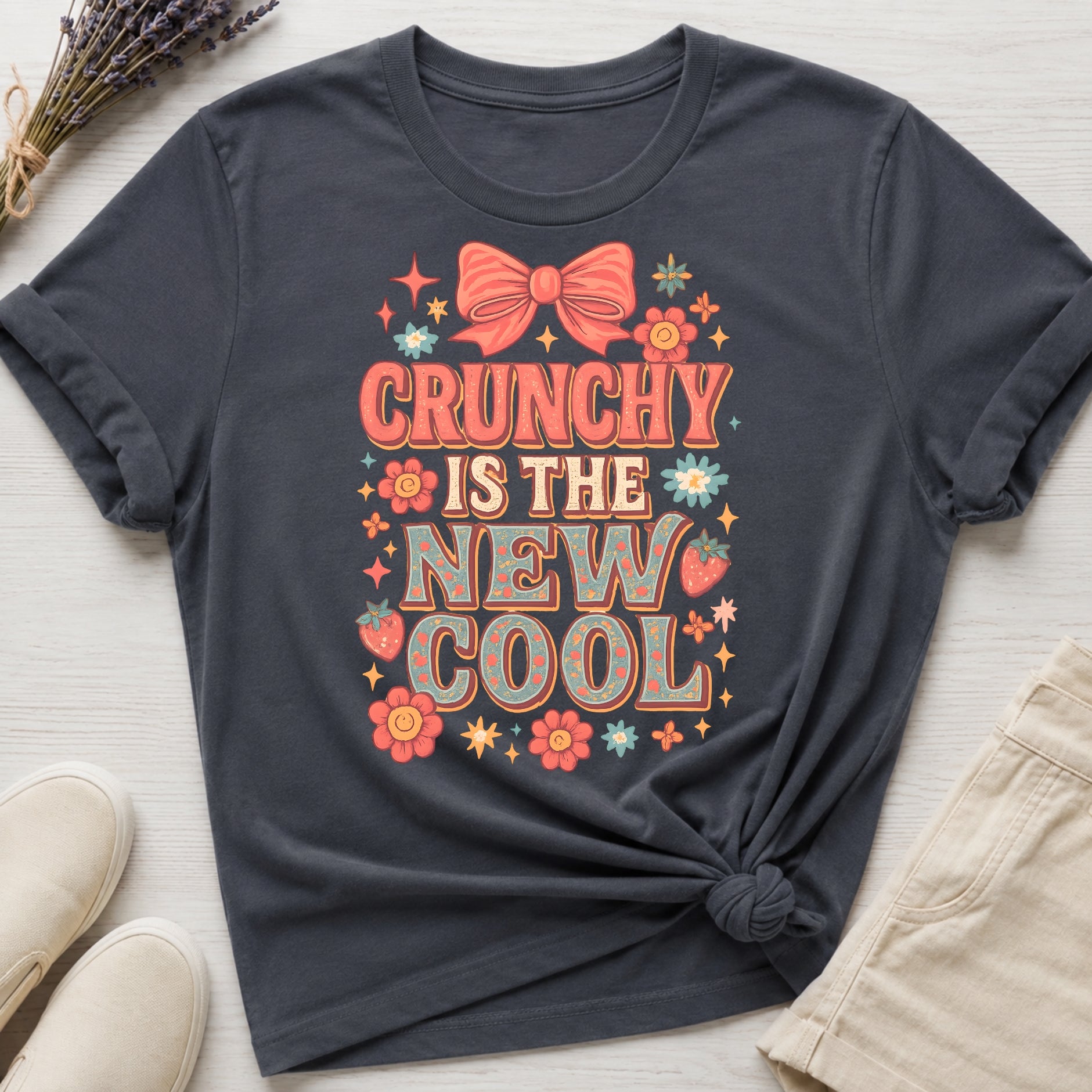 Crunchy Is The New Cool II Organic T-Shirt