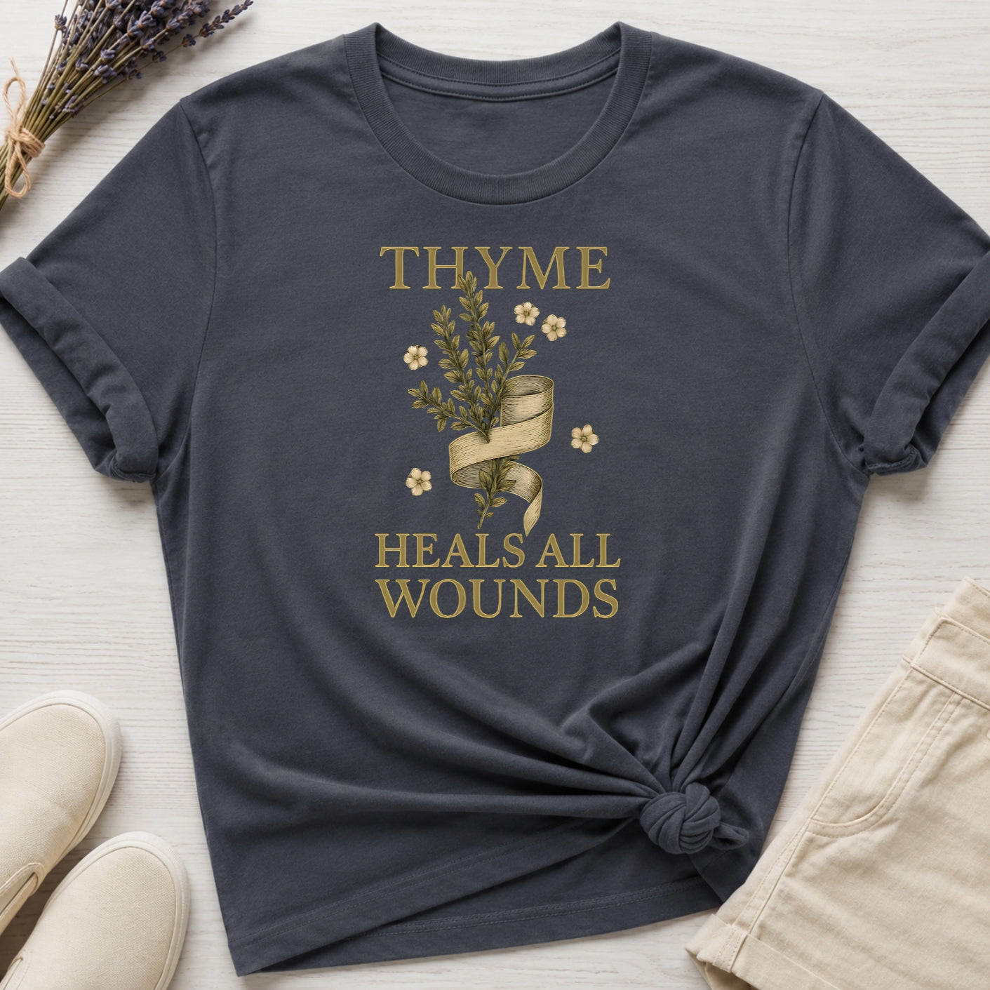 Thyme Heals Organic T-Shirt