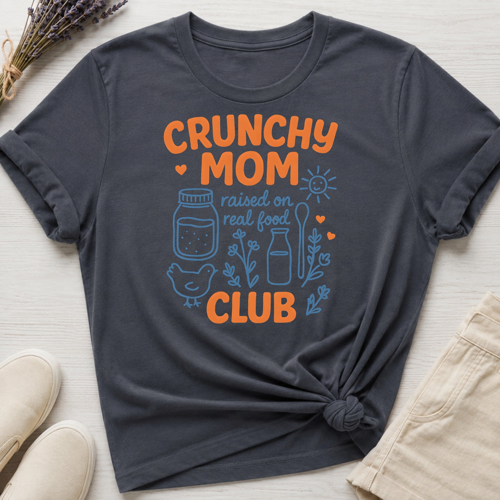 Crunchy Mom Club Organic T-Shirt