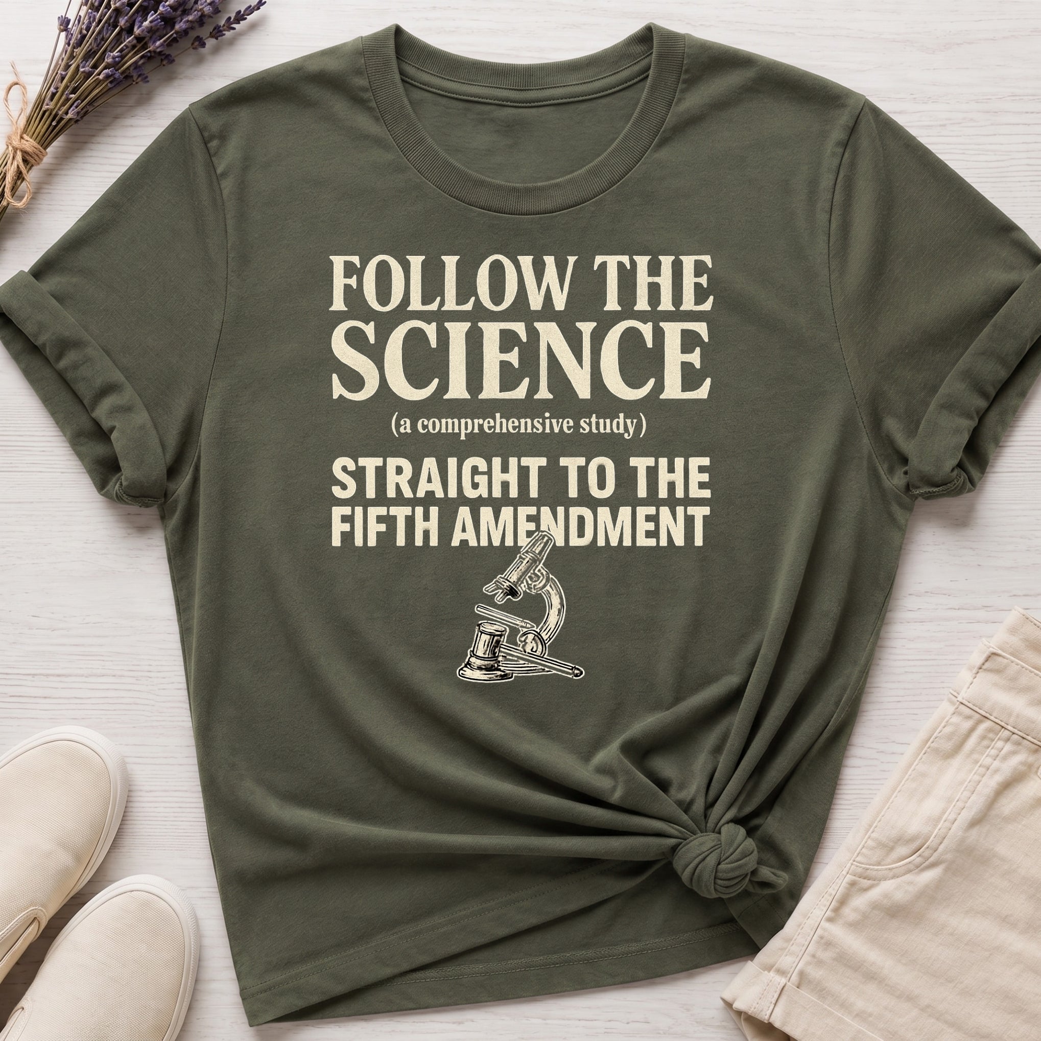 Follow The Science Organic T-Shirt
