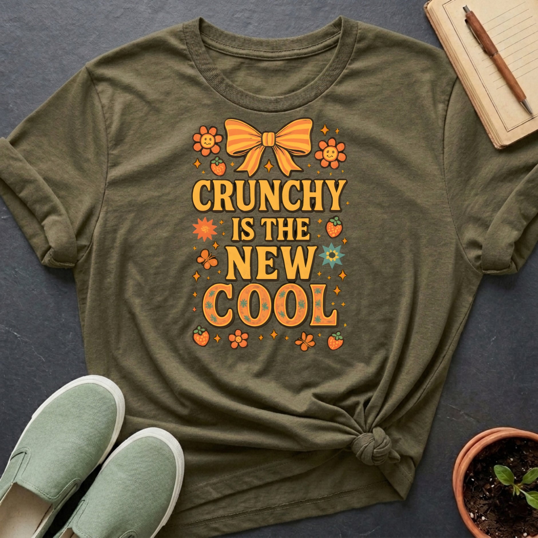 Crunchy Is The New Cool Organic T-Shirt