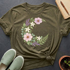 Floral Moon Organic T-Shirt