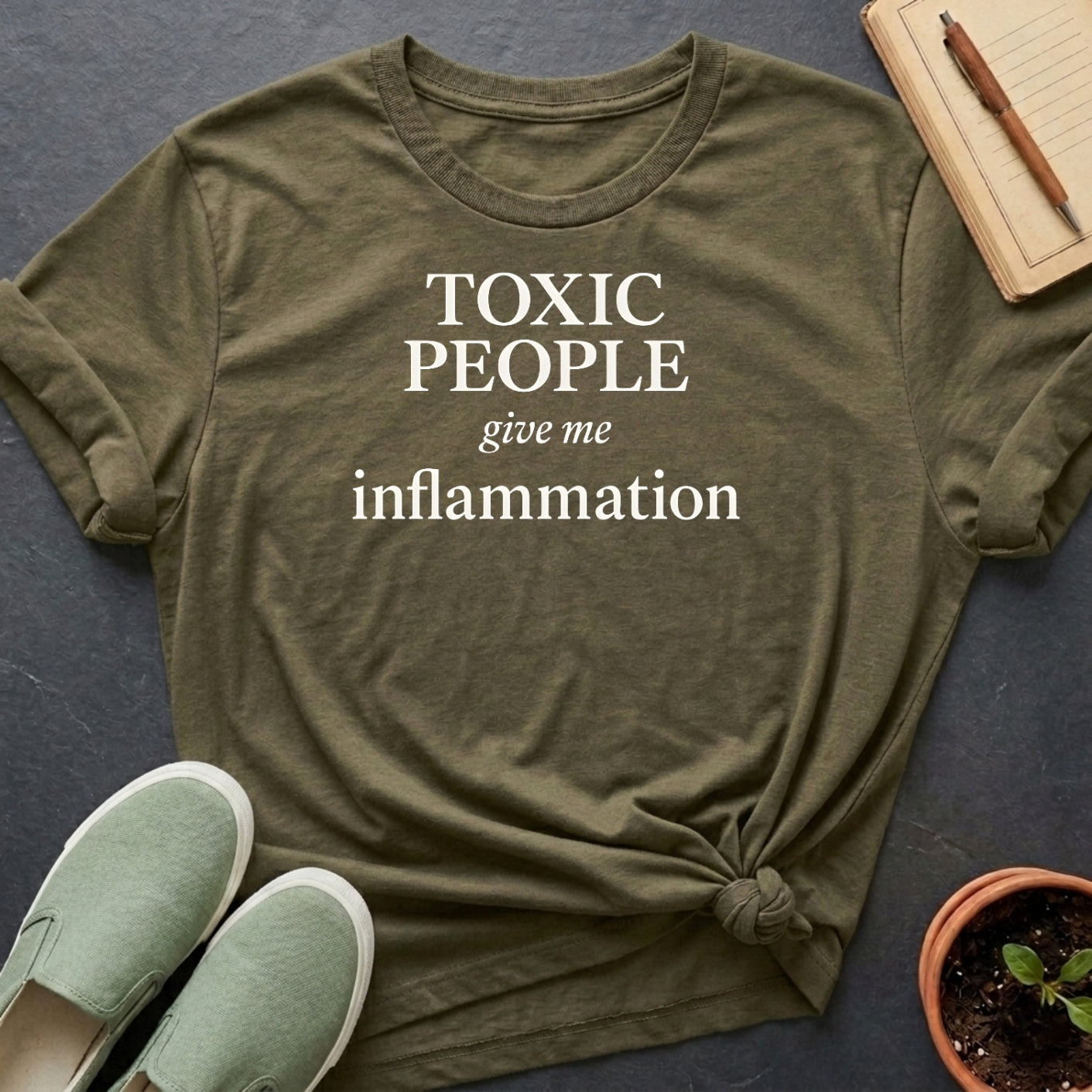 Toxic People III Organic T-Shirt