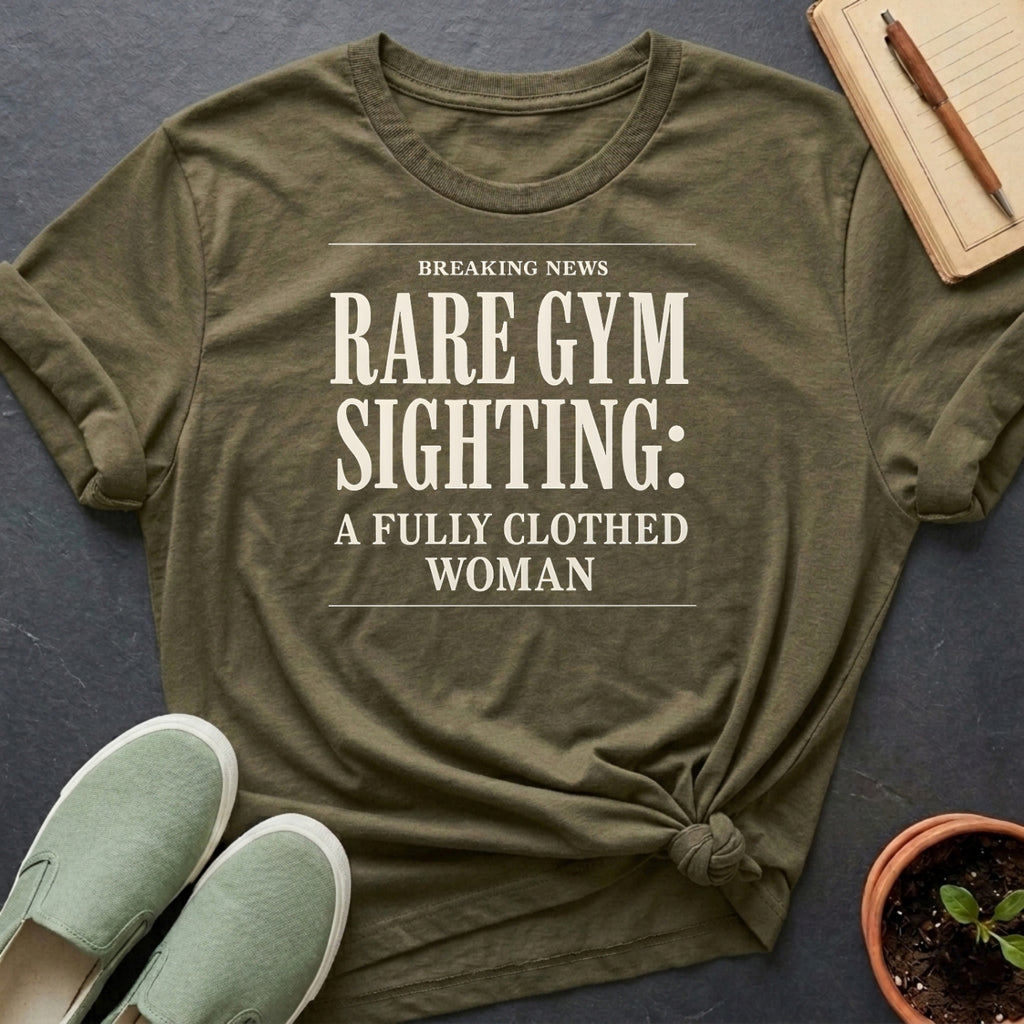 Rare Gym Sighting III Organic T-Shirt