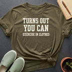 Exercise In Clothes Organic T-Shirt