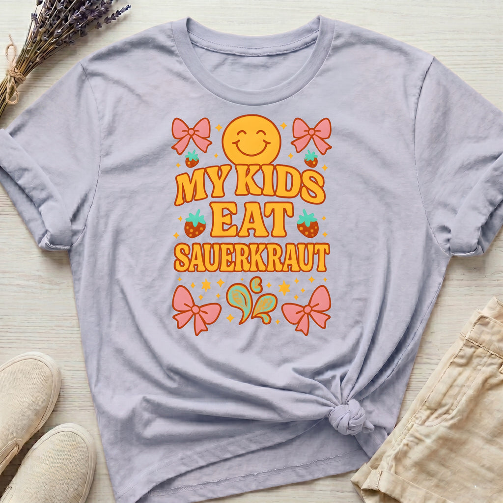 My Kids Eat Sauerkraut Organic T-Shirt