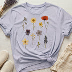 Pressed Flowers III Organic T-Shirt