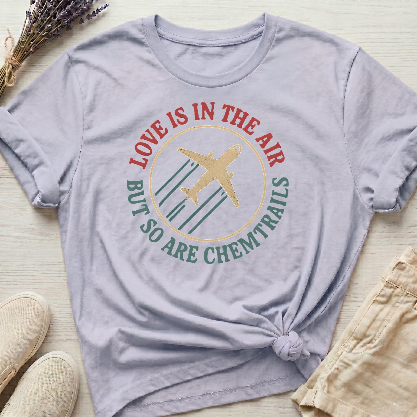 Love Is In The Air Organic T-Shirt