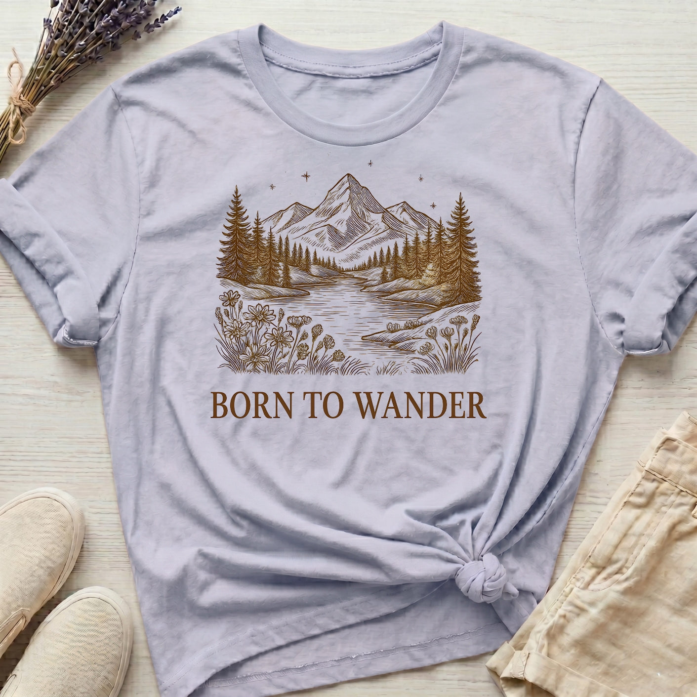 Born To Wander Organic T-Shirt