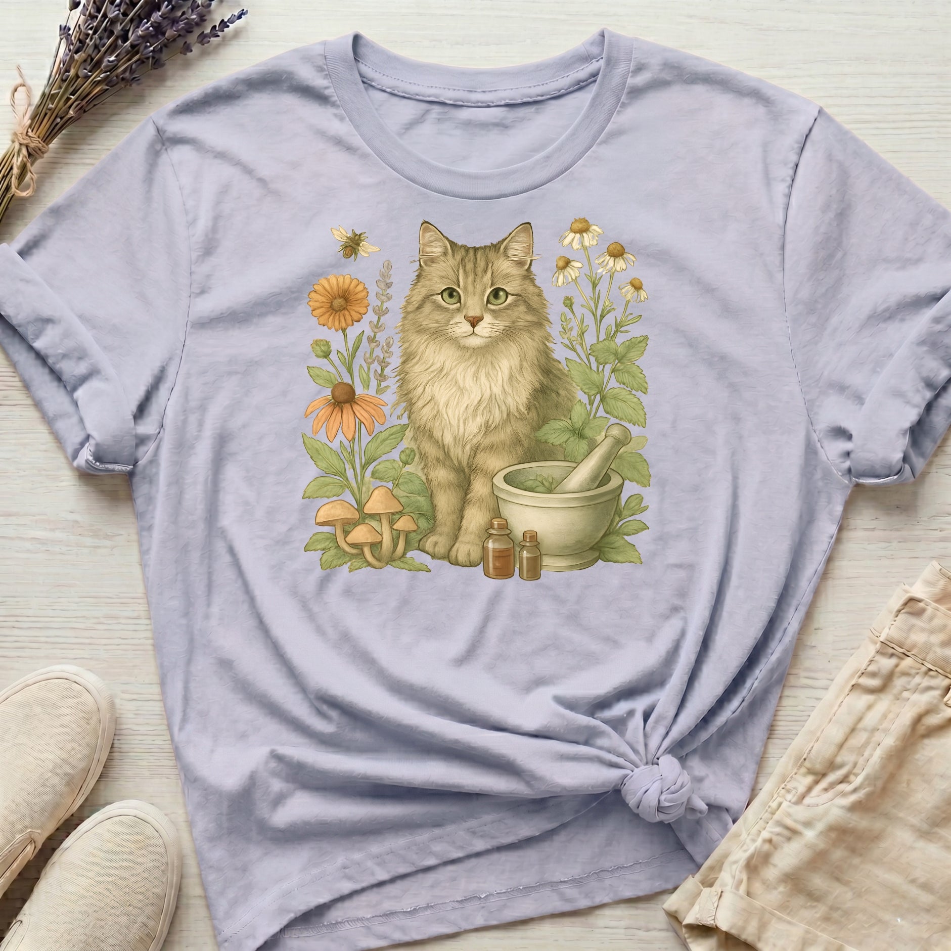 Homestead Cat Organic T-Shirt