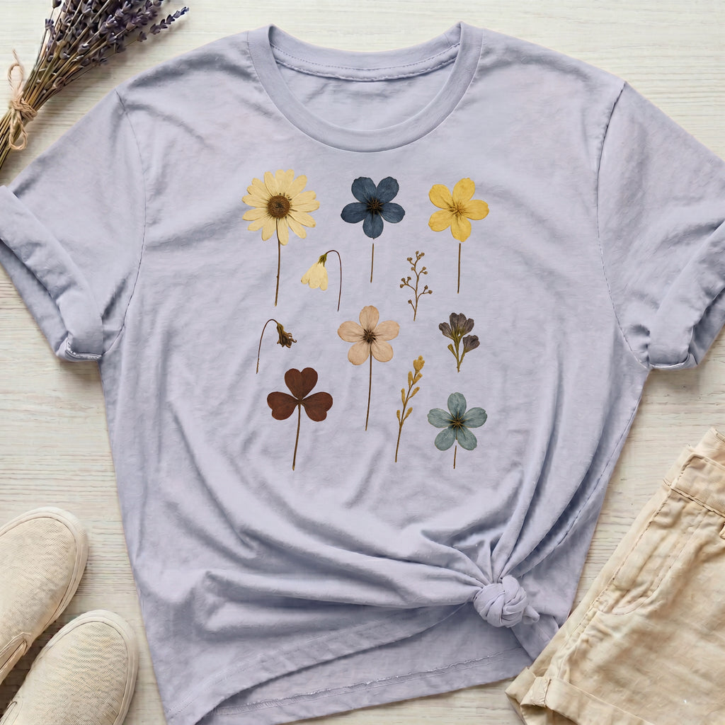 Pressed Flowers I Organic T-Shirt