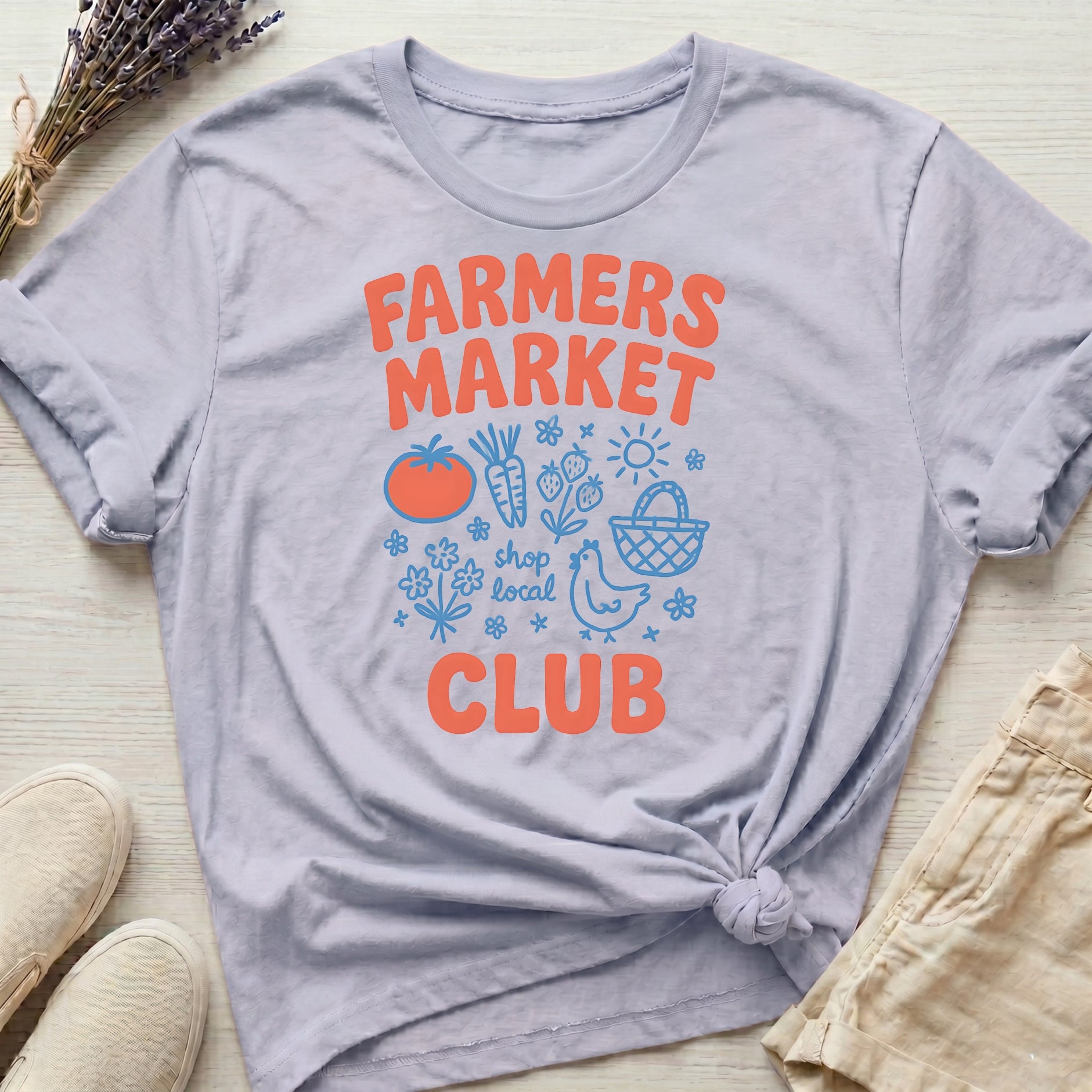 Farmers Market Club Organic T-Shirt