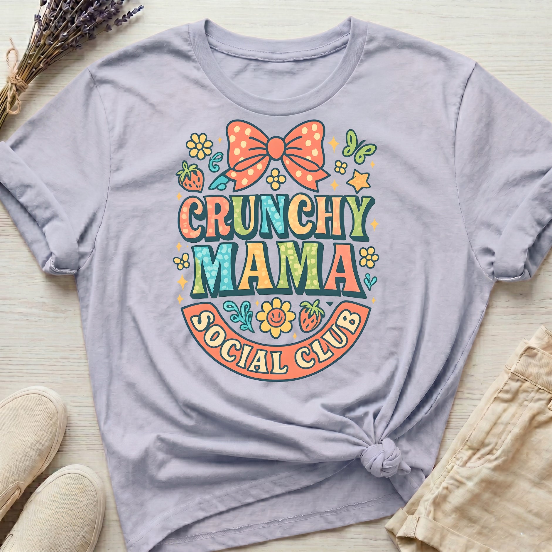Crunchy Mama Social Club Organic T-Shirt