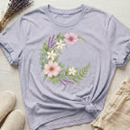 Floral Moon Organic T-Shirt