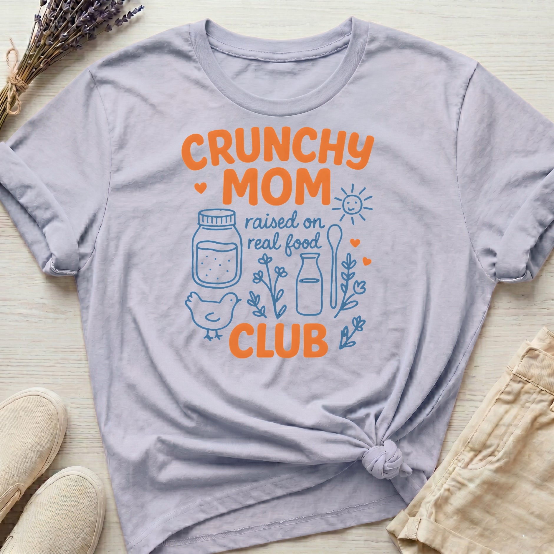 Crunchy Mom Club Organic T-Shirt