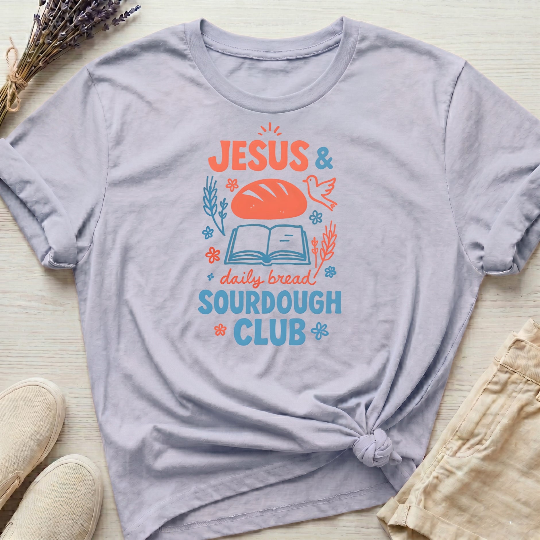 Jesus & Sourdough Club Organic T-Shirt