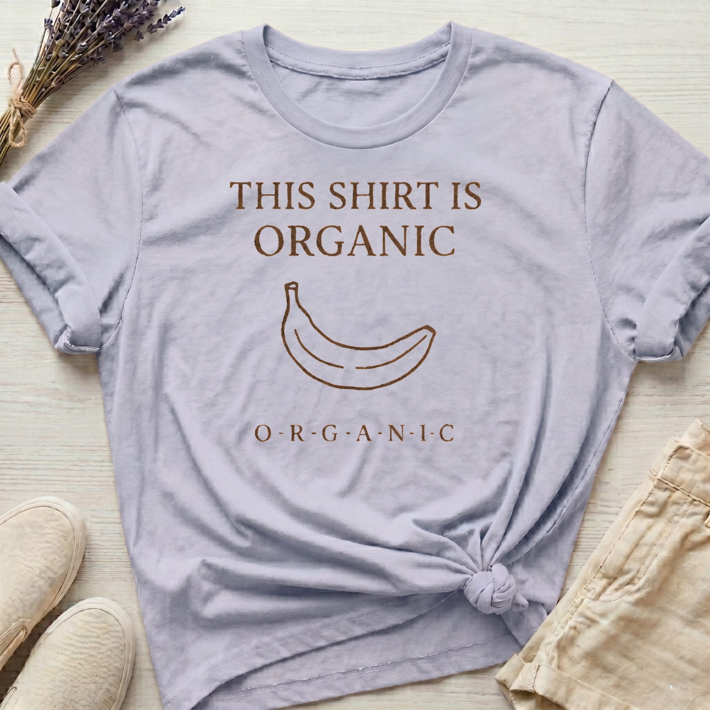 O-R-G-A-N-I-C Organic T-Shirt