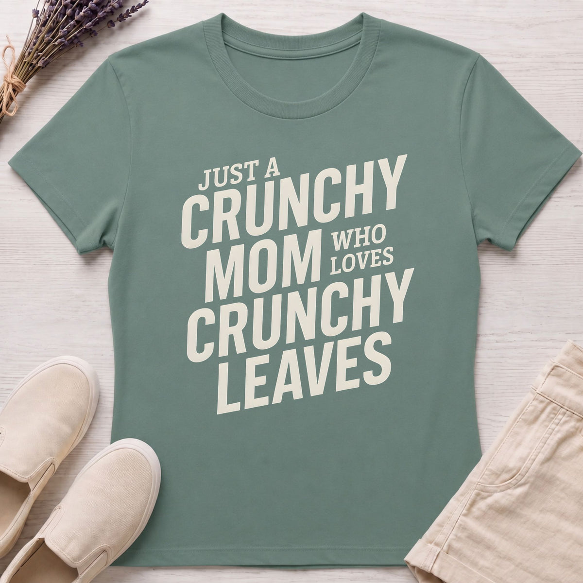 Crunchy Leaves Organic T-Shirt