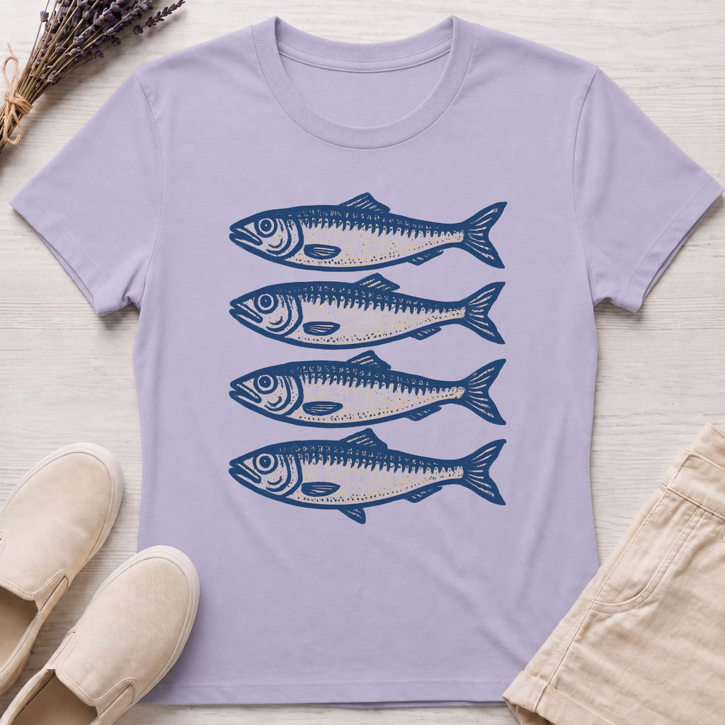 90's Vintage Fish Organic T-Shirt