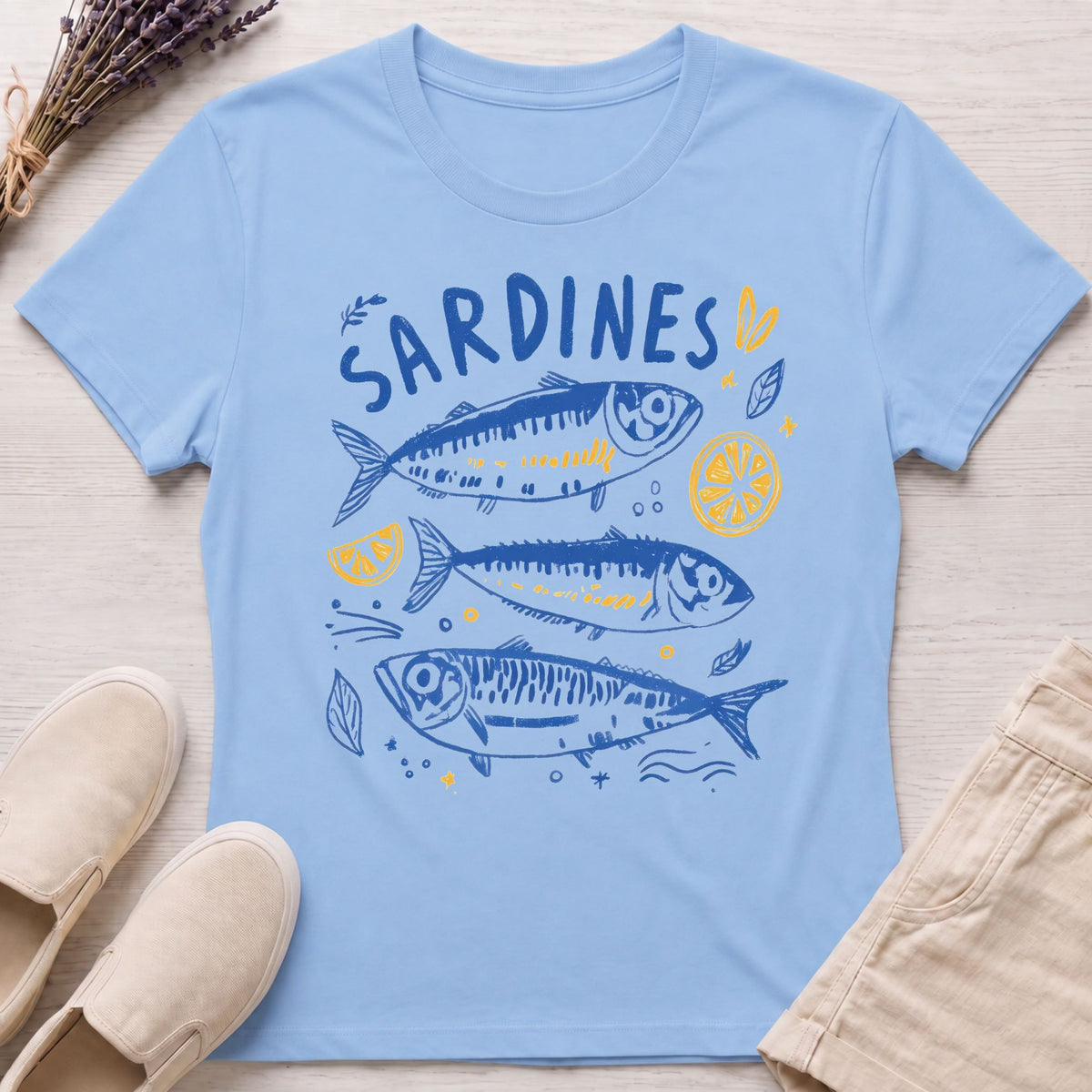 Sardines Organic T-Shirt