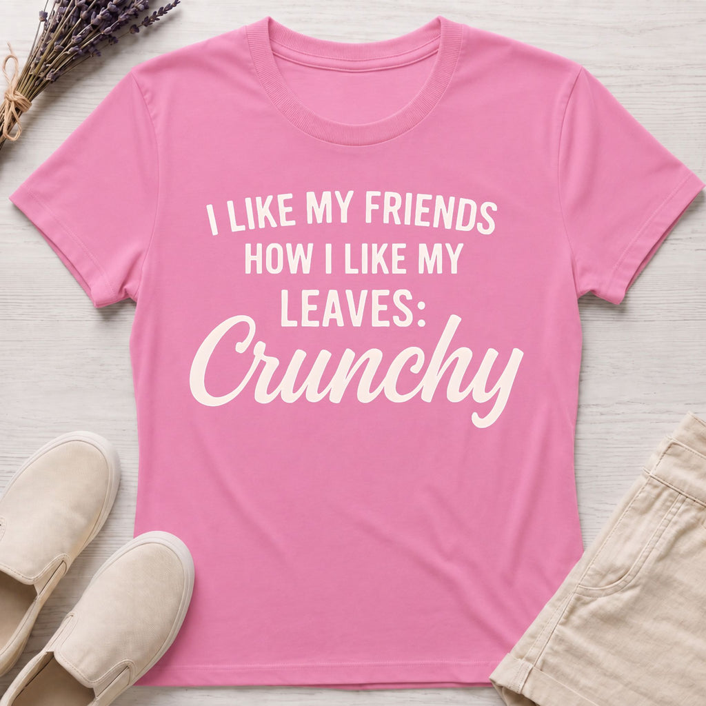 Crunchy Leaves & Friends Organic T-Shirt