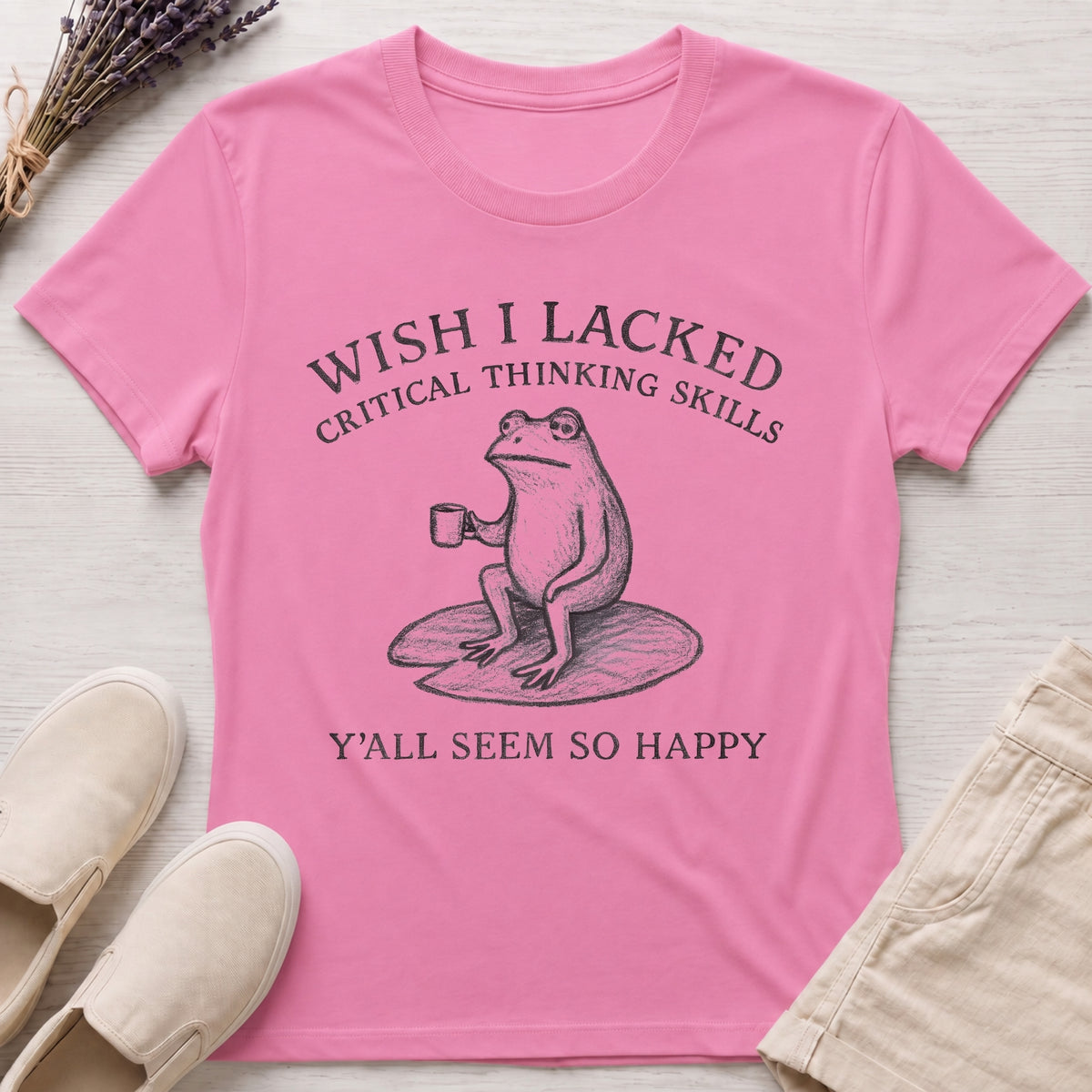 Wish I Lacked Organic T-Shirt