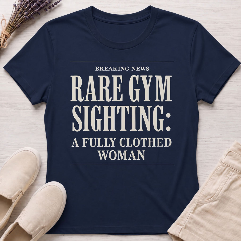 Rare Gym Sighting Organic T-Shirt