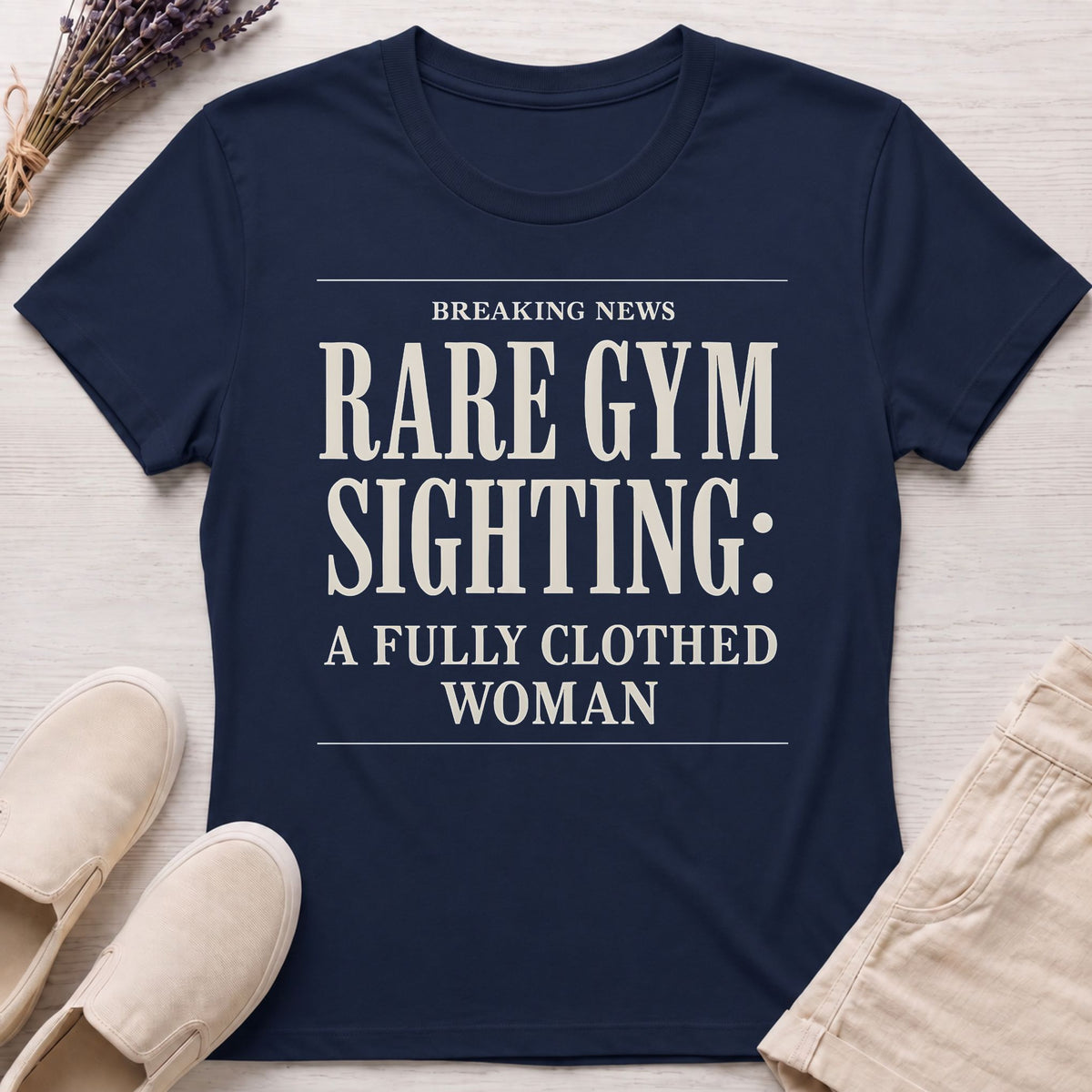 Rare Gym Sighting Organic T-Shirt