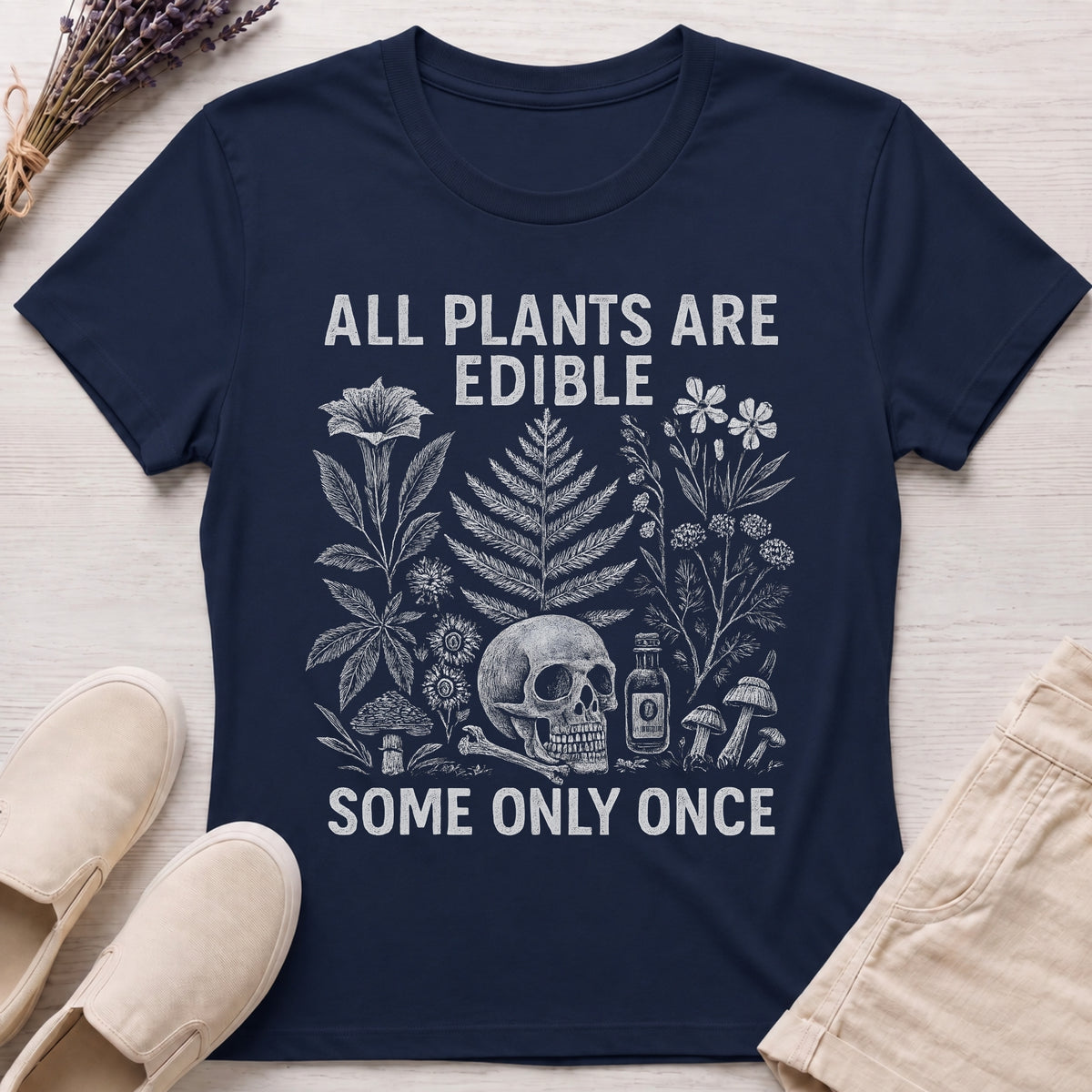 Edible Plants Organic T-Shirt